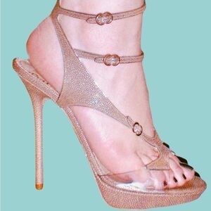 John Galliano Italian Leather Pumps 8.5 (EU 41)